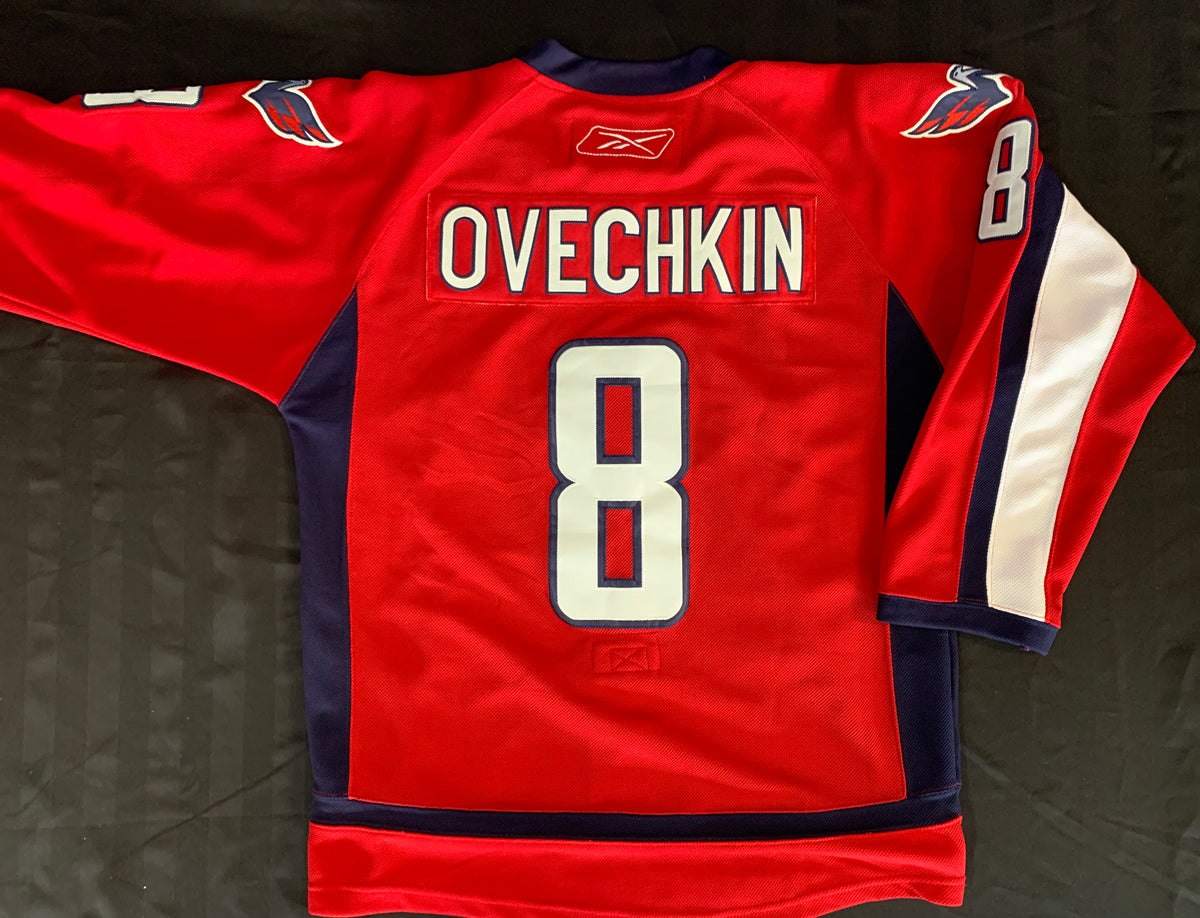 Alex Ovechkin Reebok Jersey ADULT SMALL Hi Impact Sports