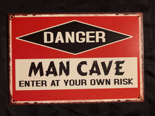 Load image into Gallery viewer, Man Cave Hockey Signs
