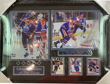 Load image into Gallery viewer, Wayne Gretzky - 2 Double Matted Photos with nameplate