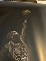 Michael Jordan wall graphic