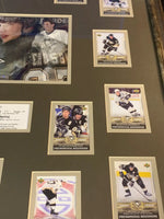 Sidney Crosby custom framed card set