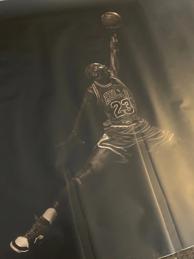 Michael Jordan wall graphic