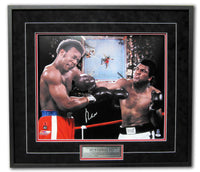 Muhammad Ali Autographed Rumble In The Jungle 3d Boxing