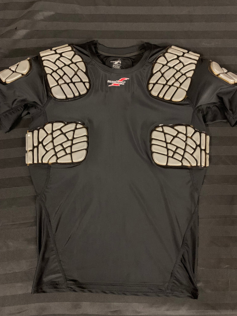 ZOOMBANG - shoulder and rib combo shirt - ADULT LARGE