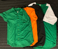 Full Button Baseball Jerseys