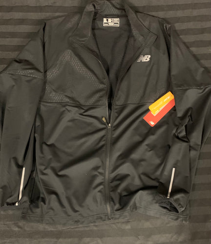 New Balance knit woven warm up jacket - ADULT XL