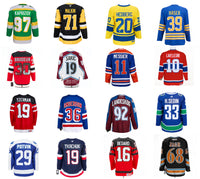 Autographed hockey jerseys