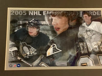 Sidney Crosby custom framed card set
