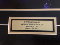 The Tragically Hip - 16 x 20 Final Show