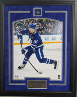 Auston Matthews - custom framed 16 x 20 photo