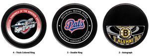 Custom Hockey Pucks