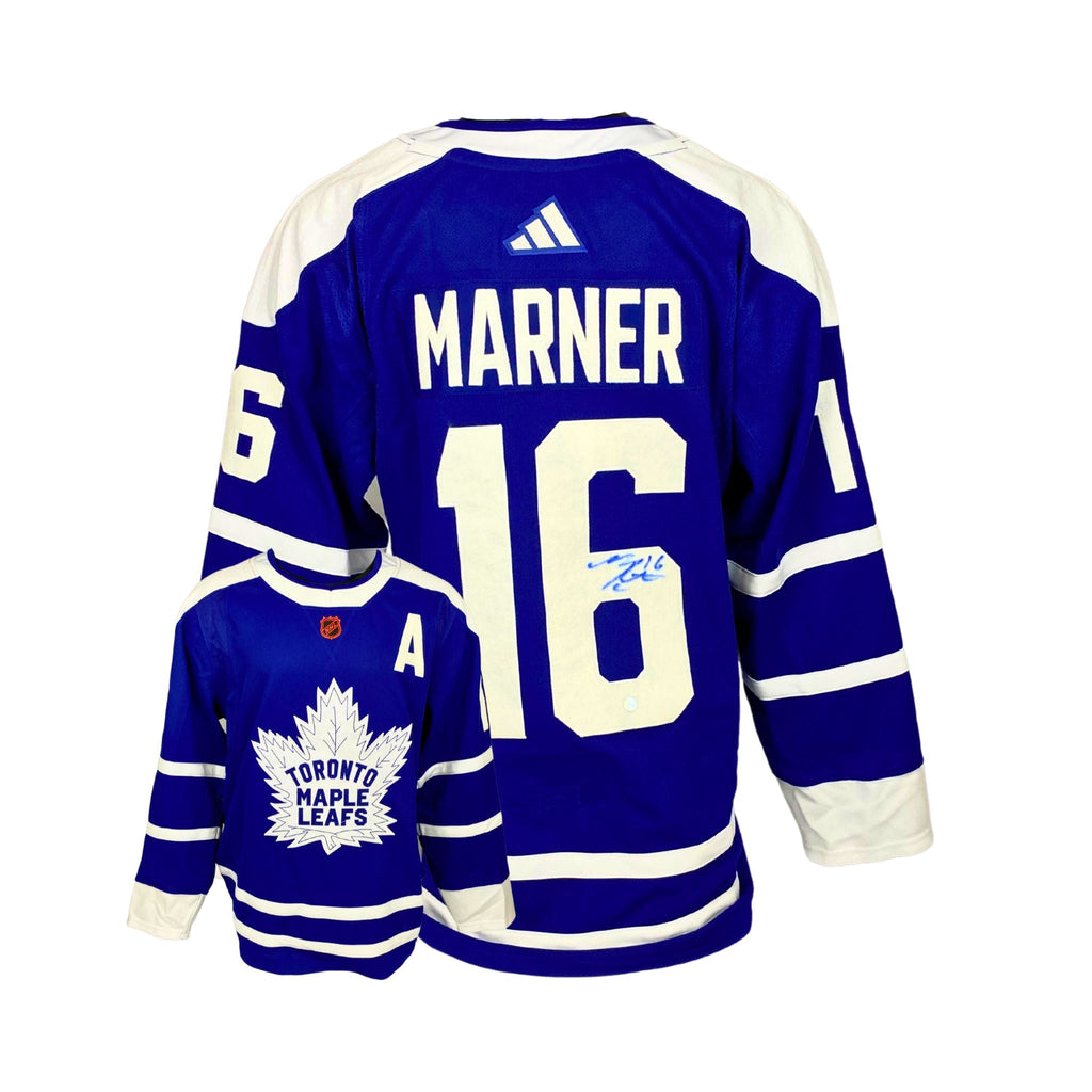 Mitch Marner Signed Toronto Maple Leafs 2022 Reverse Retro Adidas Auth. Jersey