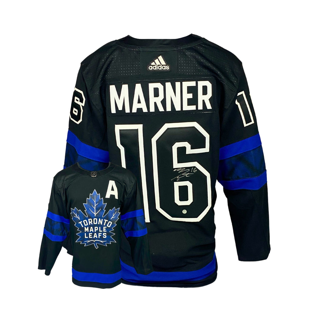 Mitch Marner Signed Toronto Maple Leafs 2022 Reverse Retro Adidas Auth.  Jersey