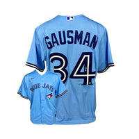 Kevin Gausman Signed Toronto Blue Jays Replica Nike Powder Blue Jersey
