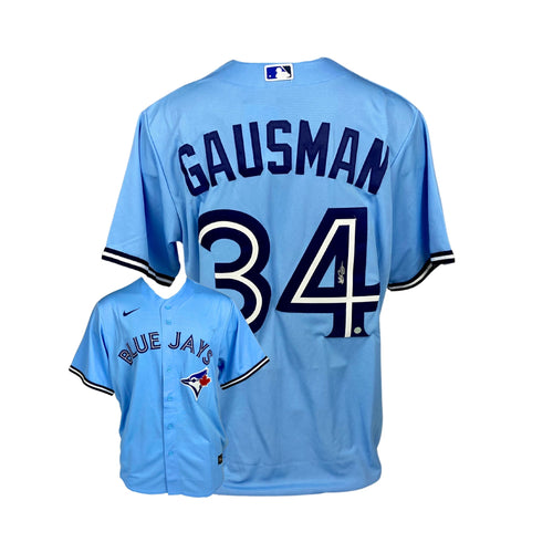 Kevin Gausman Signed Toronto Blue Jays Replica Nike Powder Blue Jersey