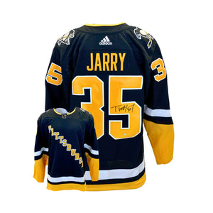 Tristan Jarry Signed Pittsburgh Penguins Third Adidas Auth. Jersey