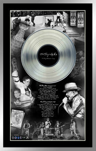 The Tragically Hip and Bill Barilko Framed Collage with Platinum LP