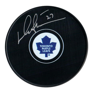 Darryl Sittler Signed Toronto Maple Leafs Autograph Series Puck
