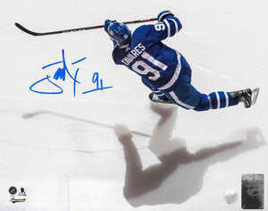 John Tavares Toronto Maple Leafs Signed 8x10 Overhead Photo