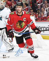 Jonathan Toews Chicago Blackhawks Signed 8x10 Action Photo
