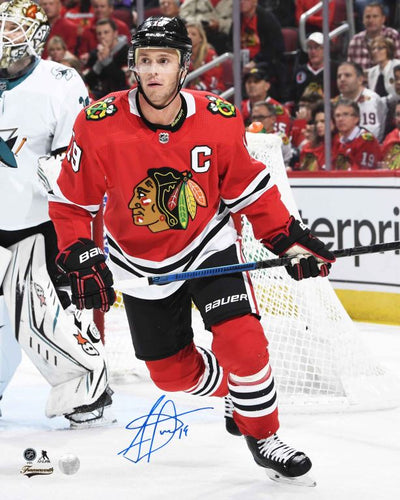 Jonathan Toews Chicago Blackhawks Signed 8x10 Action Photo