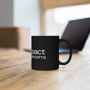 Hi Impact Sports Black mug - 11oz