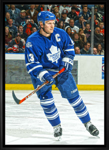 Mats Sundin Toronto Maple Leafs Framed 20x29 Action Canvas
