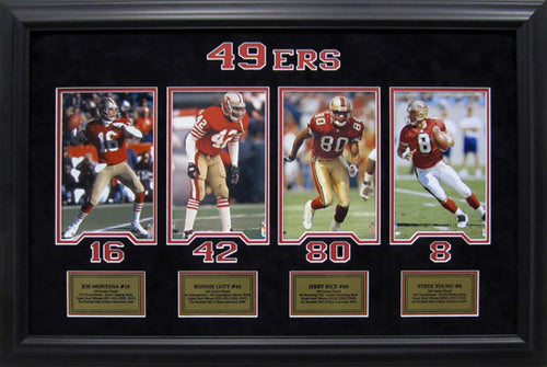 San Francisco 49ers Legends - Custom collage