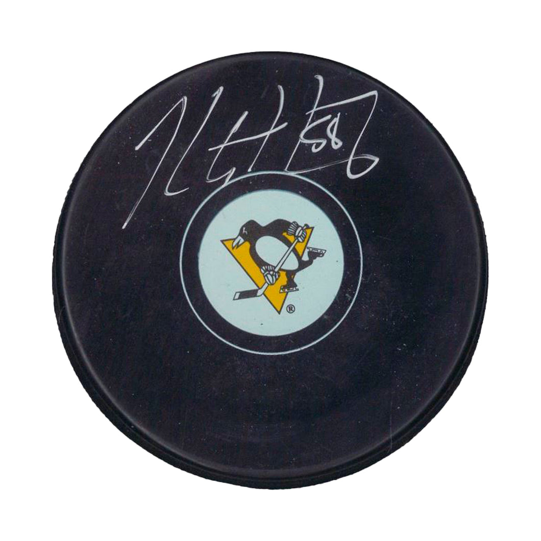 Kris Letang Signed Pittsburgh Penguins Puck