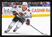Jonathan Toews Chicago Blackhawks Framed  20x29 Skating Canvas