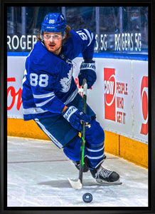 William Nylander Toronto Maple Leafs Framed 20x29 Skating Canvas
