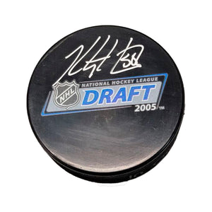 Kris Letang Signed 2005 NHL Draft Puck