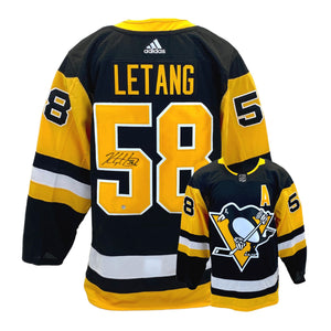 Kris Letang Signed Pittsburgh Penguins Adidas Auth. Jersey