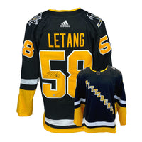 Kris Letang Signed Pittsburgh Penguins Third Adidas Auth. Jersey