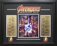 Avengers Infinity War - custom framed collage