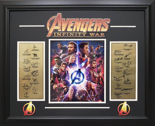Avengers Infinity War - custom framed collage