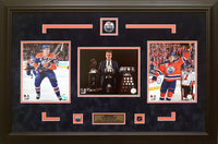 Connor McDavid - Custom Framed MVP triple