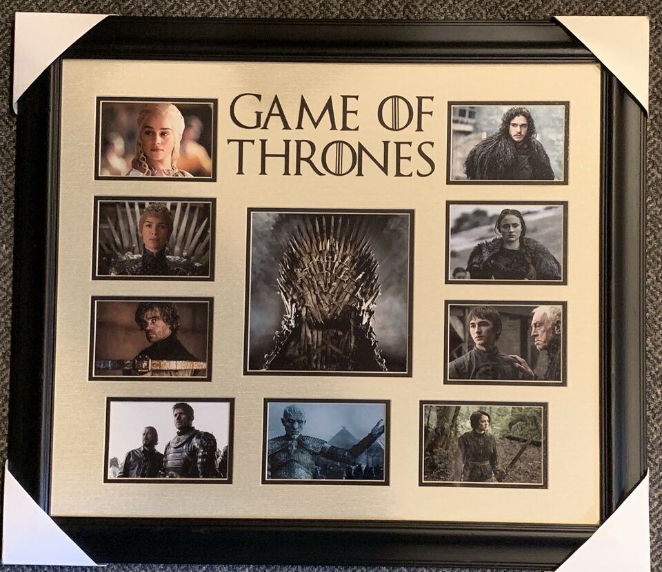 GAME OF THRONES - custom framed collage