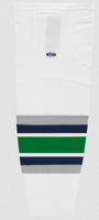 HARTFORD WHITE - Lycra socks w/ velcro straps