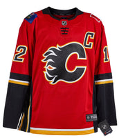 Jarome Iginla - Autographed Flames fanatics jersey