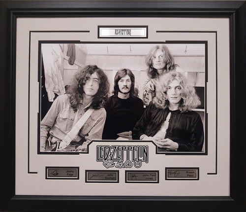 Led Zepplin Framed Collage