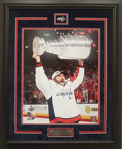Alex Ovechkin framed 16" x 20" Stanley Cup photo
