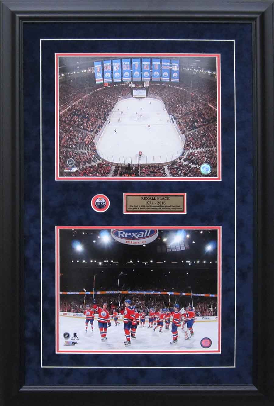 Last Game at Rexall Place - Framed photos