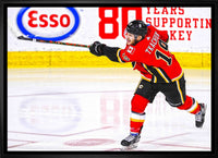 Matthew Tkachuk Framed Canvas - 20" x 29" The Shot