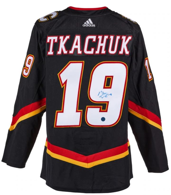 Adidas Calgary Flames No19 Matthew Tkachuk Green Salute to Service Stitched Youth NHL Jersey