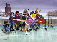 "The Girl from Saskatoon" - Bill Brownridge CUSTOM FRAMED