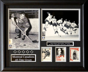 Montreal Canadiens - All Time Greats framed collage