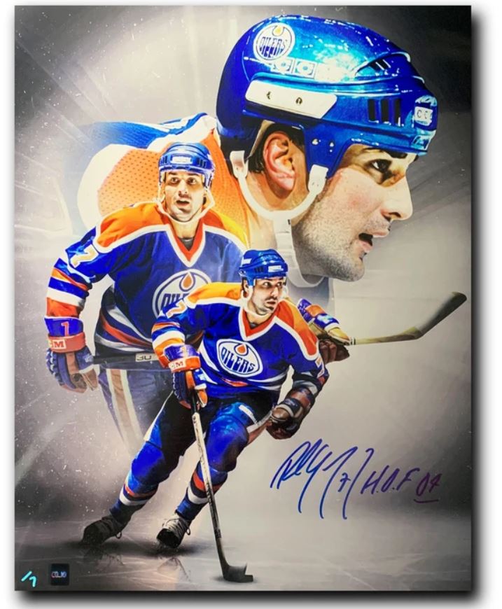Paul Coffey - Autographed inscribed collage 16
