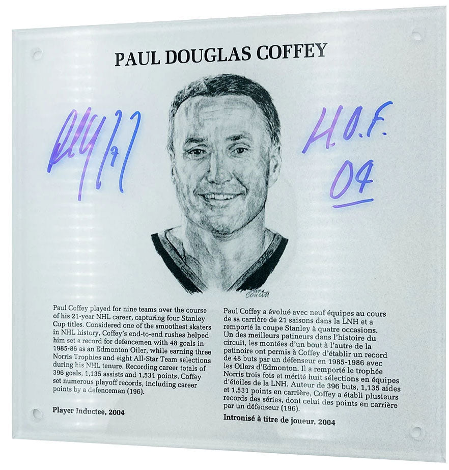 Paul Coffey Signed 9