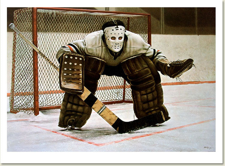 "At The Crease"  Ken Danby - GICLEE CANVAS